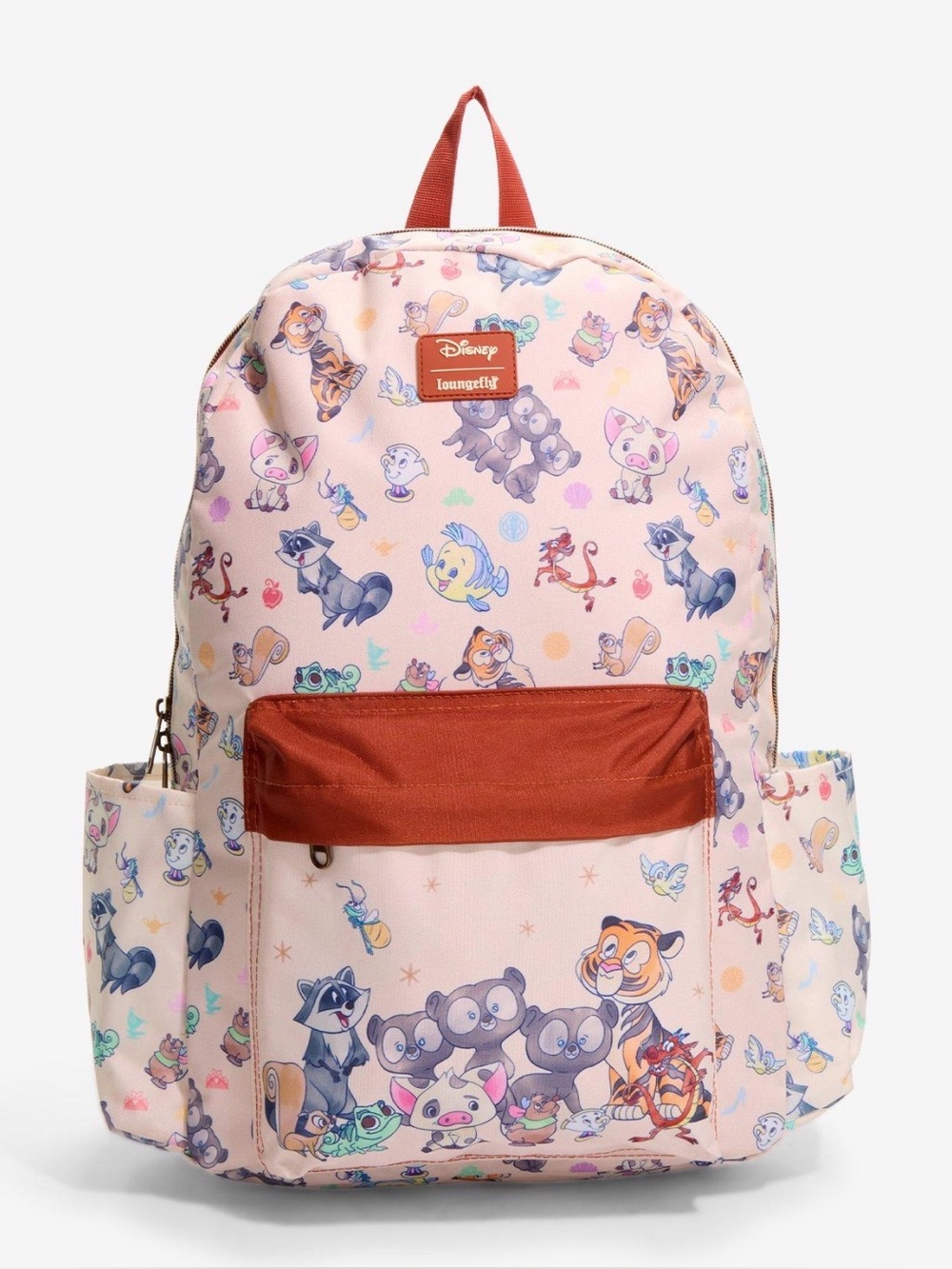 Loungefly Disney Princess’s Side Kicks Full Size Backpack- New